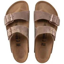 Birkenstock Arizona Nubukleder geölt schmal tabacco brown 43