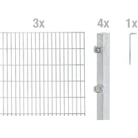 GAH Alberts Alberts Doppelstabmatten-Grundset 6 m 200 x 140