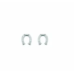 Paar Ohrhänger ADELIA ́S "Damen Silberschmuck", silber, Ohrringe, Damen, Damen, Silber 925 (Sterlingsilber), mit Zirkonia Silberschmuck für Damen