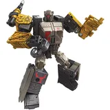 Transformers Toys Generations War for Cybertron: Earthrise Deluxe WFC-E8 Ironworks Modulator Figure - Children Aged 8 and Up, 14 cm