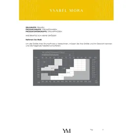Ysabel Mora Feinstrumpfhose TIGHTS BASIC COLLECTION Blau M