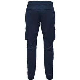 Only & Sons Cargohose, aufgesetzte Beintaschen, für Herren, 192818 DRESS BLUE, 28/32