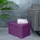 Intirilife Sitzbank Faltbar Nebel Lila 49 x 30 x 30 cm