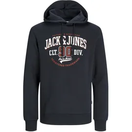 JACK & JONES Logo 2 Col Kapuzenpullover Dark Navy M