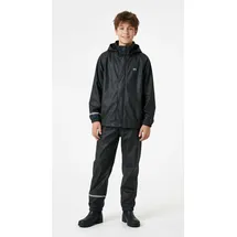NAME IT Regenmantel Unisex Schwarz 80