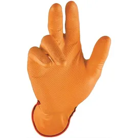 strongHand Grip Orange Gr.9 orange Nitril 50 St./Box
