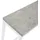 venture home Rise Konsolentisch 30x110 cm Beton dekor, weiß.