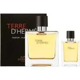 Hermès Terre d'Hermès Parfum 75 ml + Parfum 12,5 ml Geschenkset