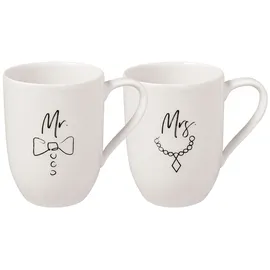 Villeroy & Boch Kaffeetasse 0,28 l Weiß 2 St.