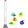 ETC Shop Wasser Säule 10 Fische 120,0cm