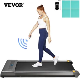 Vevor Laufband für unter Schreibtisch Silber