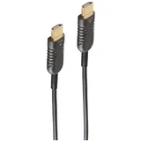 ShiverPeaks Aktiv Optisches HDMI Kabel 20 m Schwarz