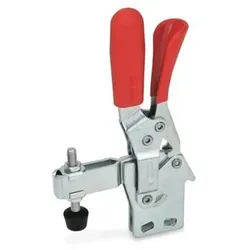 810.4-230-BLC Schnellspanner, Spannhebel vertikal, mit Verriegelung, mit senkrechtem Fuß