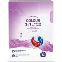 Amazon Color Wäschekapseln 3in1 24 Waschgänge Waschmittel Pods Buntwäsche