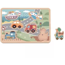 Tooky Toy: Sound-Effekt Puzzle - Fahrzeuge