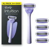 Wilkinson Intuition Quattro Sensitive + 5 Klingen