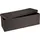 Relaxdays Sitzbank Faltbar Braun 38 x 114 x 38 cm