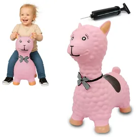 Jamara Lama mit Pumpe Hüpftier rosa (460543)