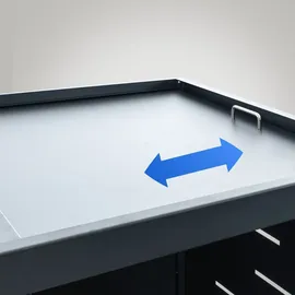 CLP Tanis für 2-3 Mülltonnen bis 240 l 132 x 80 x 116 cm anthrazit