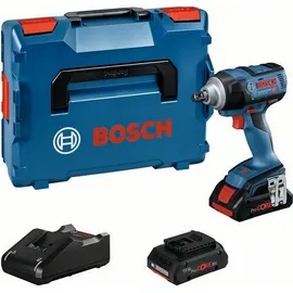 Bosch GDS 18V-300 Professional inkl. 2 x 4,0 Ah + L-Boxx