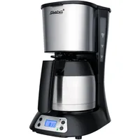 Steba KM F3 Thermo Kaffeemaschine schwarz/Edelstahl