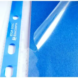 Exacompta Sammelmappe von 4ÂSachets 25ÂPerfo. Stop Doc