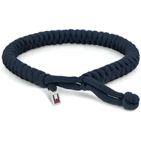 Tommy Hilfiger Jewelry Nylon-Armband für Herren Blaue Farbe -