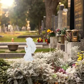 Relaxdays Grabengel, betend,