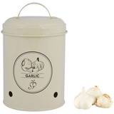 Esschert Design Vorratsdose Knoblauch - Weiß