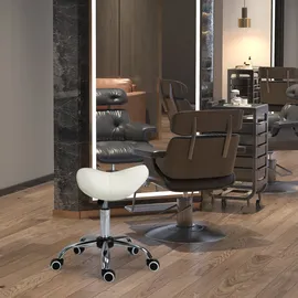Homcom Sattelhocker creme