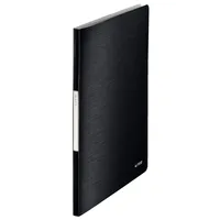 Leitz Sichtbuch A4 Satin Schwarz 40 Hüllen