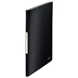 Leitz Sichtbuch A4 Satin Schwarz 40 Hüllen