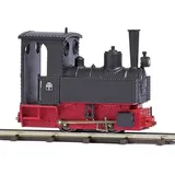 BUSCH FELDBAHN Dampflok Decauville Typ 3 mit Scheinwerfer 12142 H0f