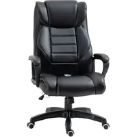 Homcom Vinsetto Massagebürostuhl Gamingstuhl 6 Vibrationspunkte verstellbar Grau
