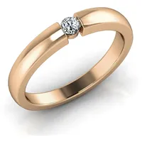 Verlobungsring VR04 750er RosÈgold - 8366