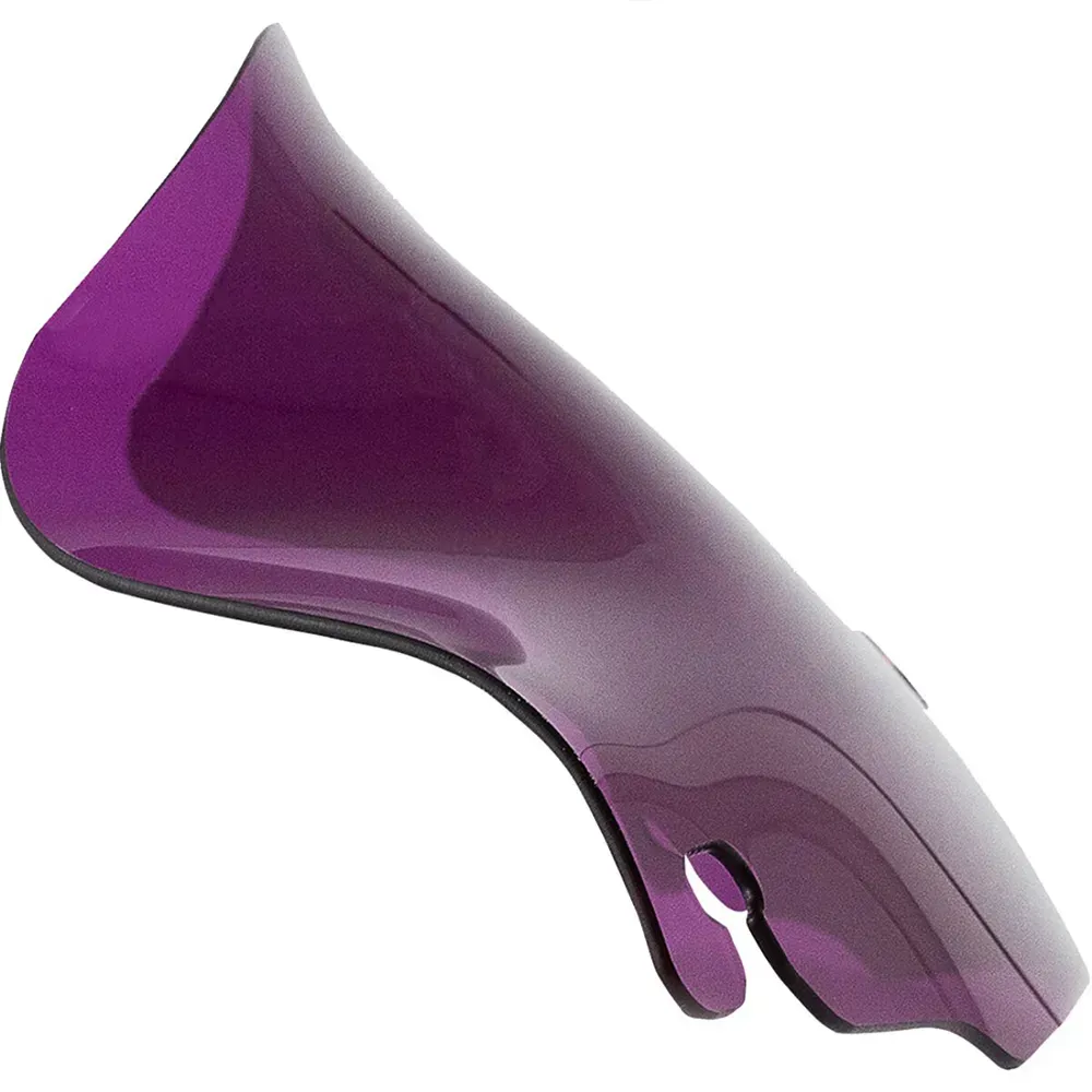 Klock Werks Kolor FlareTM Harley Davidson 16.5cm Windschutzscheibe - Purple - One Size