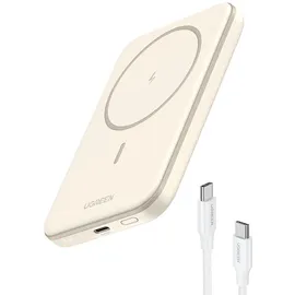 UGREEN 5000mAh Mini Wireless 15W mit MagSafe weiß