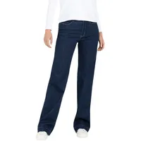 MAC Dream Wide Leg Jeans in Rinse-Waschung-D44 / L30