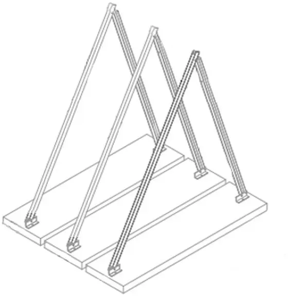 Viessmann Aufständerung für Flachdächer für 6 Kollektoren