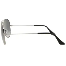 Ray-Ban Aviator Large Metal RB3025 003/3F 58-14 polished silver/light blue