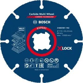 Bosch Expert Carbide Multi Wheel X-LOCK Trennscheibe Ø 115 mm 1 St.