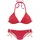 Buffalo Triangel-Bikini Damen rot Gr.34 Cup C/D