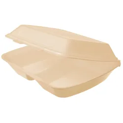 Menübox 2-geteilt beige