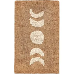 Badematte ESME Hellbraun 50 x 80 cm Baumwolle