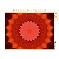 Calvendo Puzzle Energie - Mandalas in rot 1000 Teile