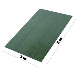 Kadax wasserdichte Gewebeplane, "Korsor", Planen, Abdeckplane für Poll, Gartenmöbel, Bootsplane, Grün, 15 m2 - Grün