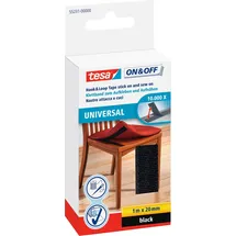 Tesa tesa, Klettband On&Off Klettband, selbstklebend 20 mm)