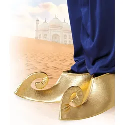 Goldene Arabische Schuhüberzieher