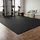 Eyepower Bodenschutzmatte, 30 x 30 cm, 18er Set Schwarz,