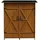 Habitat et Jardin Gartenschrank espacio 49 x 162 x 140 cm Braun